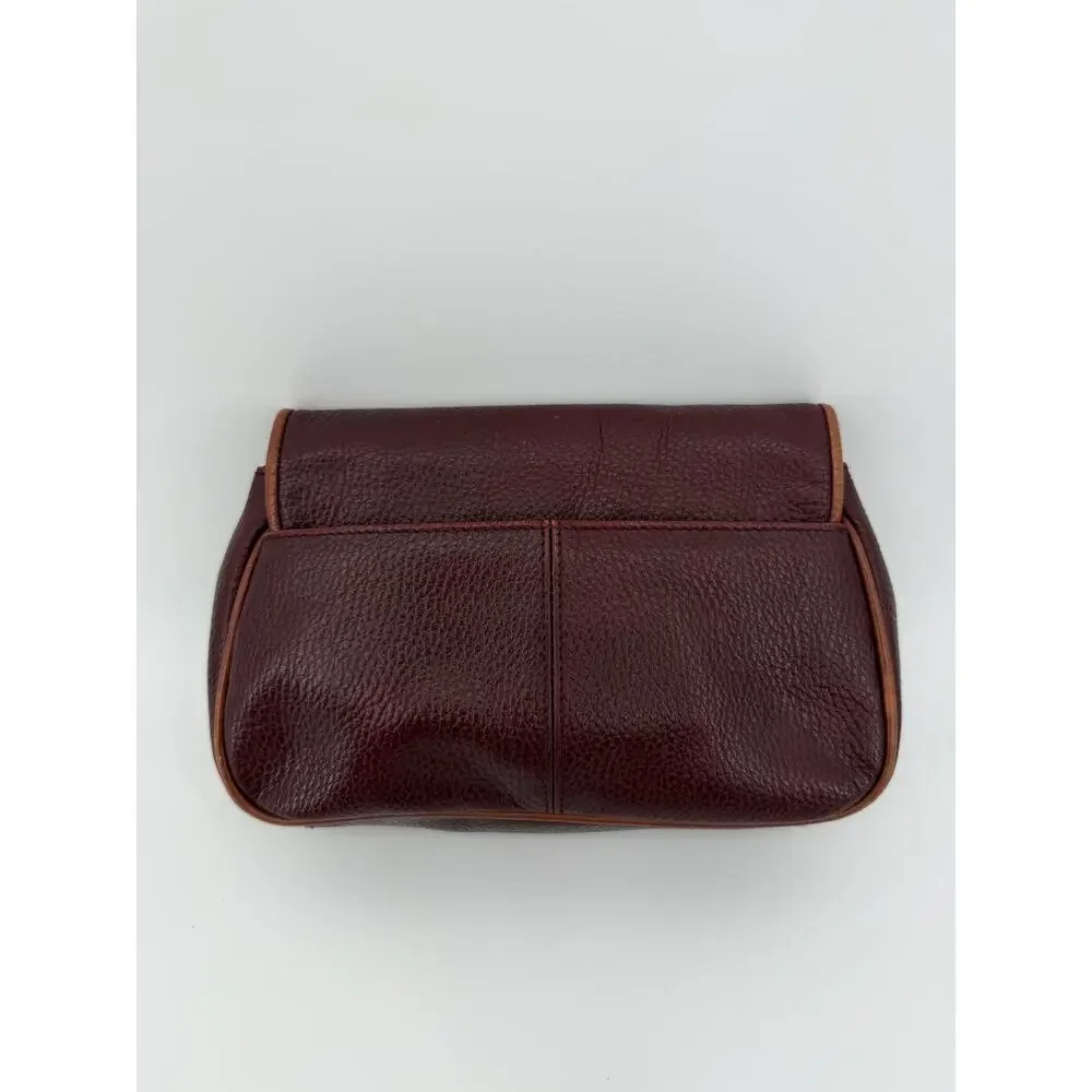 Leather clutch bag, Etienne Aigner